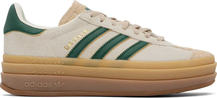 adidas Originals Beige Gazelle Bold Sneakers