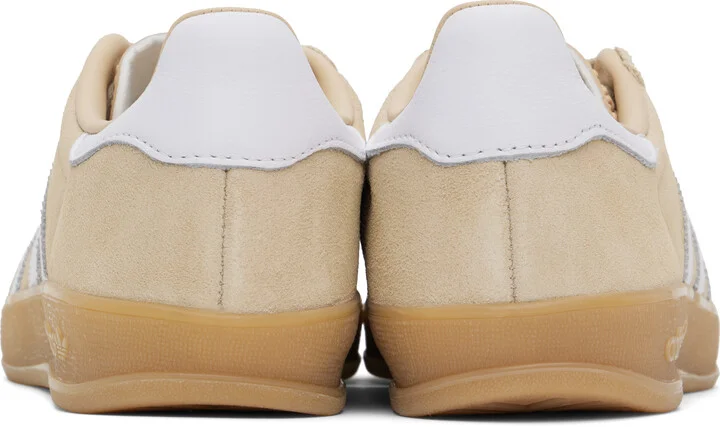 adidas Originals Beige Gazelle Indoor Sneakers - Image 2