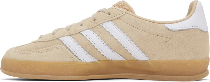 adidas Originals Beige Gazelle Indoor Sneakers - Image 3