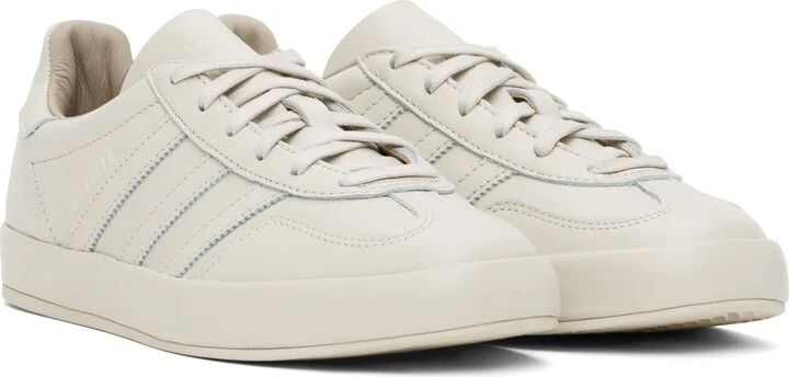 adidas Originals Beige Gazelle Indoor Sneakers - Image 4