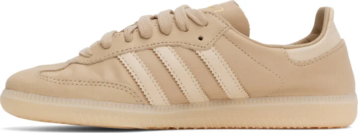 adidas Originals Beige Samba Decon Sneakers - Image 3