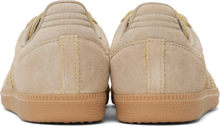 adidas Originals Beige Samba OG Sneakers - Image 2