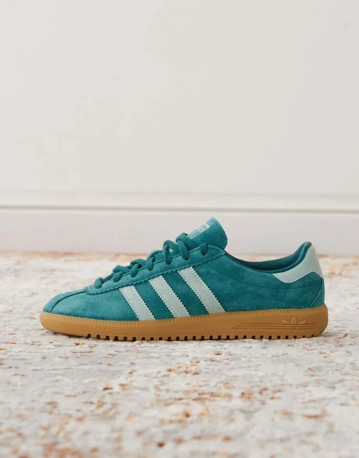 adidas Originals Bermuda sneakers in dark green - Image 2