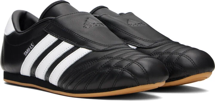 adidas Originals Black 'Adidas' Taekwondo Sneakers - Image 4
