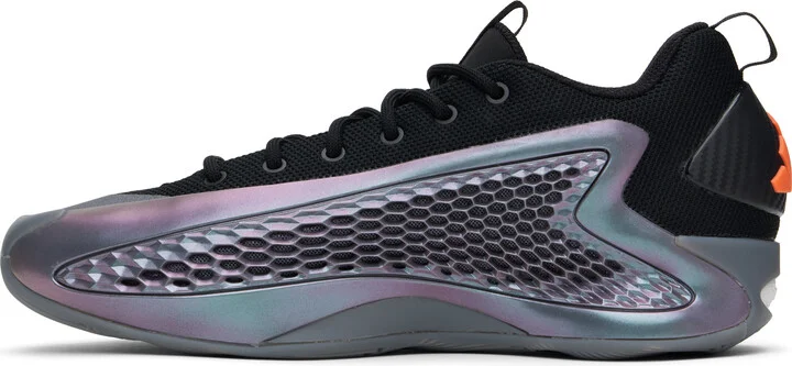 adidas Originals Black Anthony Edwards Edition 1 Low Basketball Sneakers - Image 3