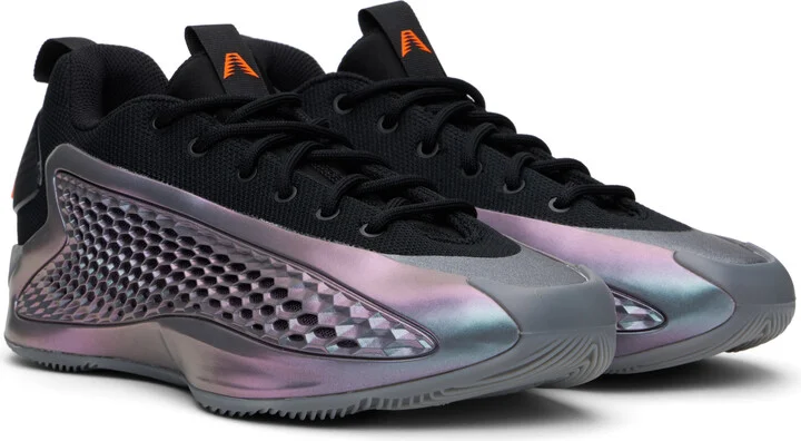 adidas Originals Black Anthony Edwards Edition 1 Low Basketball Sneakers - Image 4