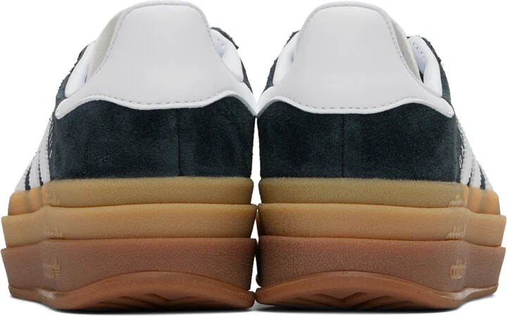 adidas Originals Black Gazelle Bold Sneakers - Image 2