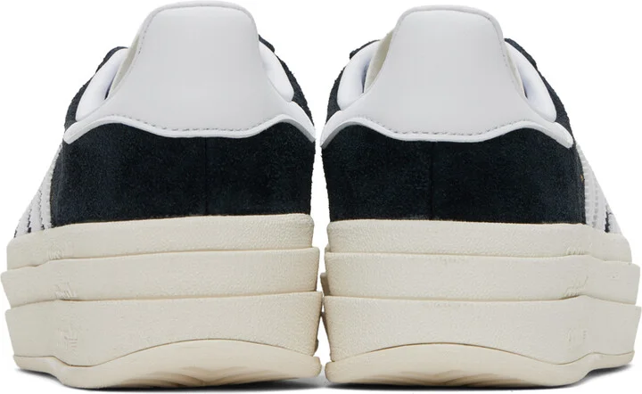 adidas Originals Black Gazelle Bold Sneakers - Image 2