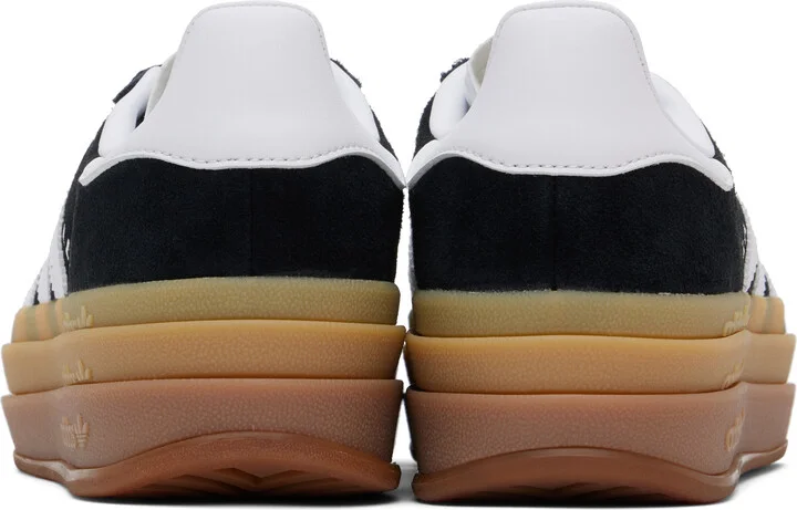 adidas Originals Black Gazelle Bold Sneakers - Image 2