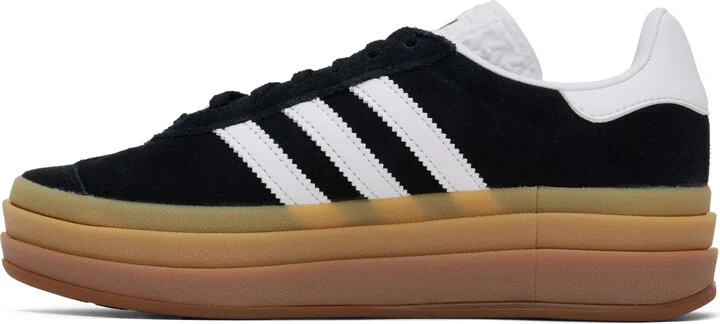 adidas Originals Black Gazelle Bold Sneakers - Image 3