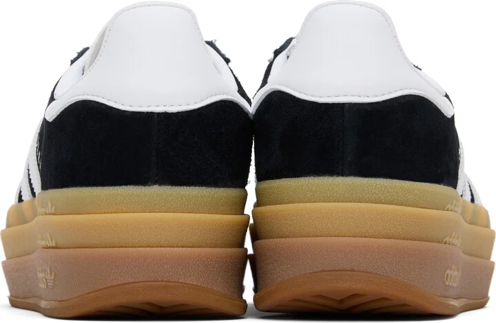 adidas Originals Black Gazelle Bold Sneakers - Image 2