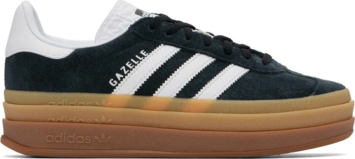 adidas Originals Black Gazelle Bold Sneakers