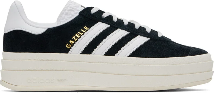 adidas Originals Black Gazelle Bold Sneakers
