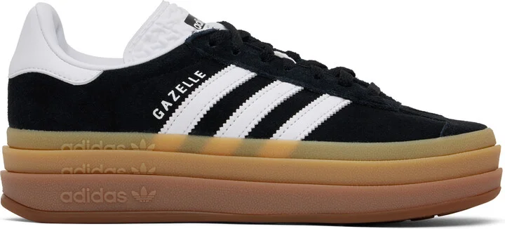 adidas Originals Black Gazelle Bold Sneakers
