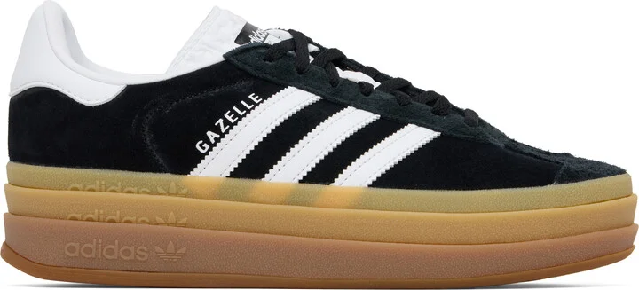 adidas Originals Black Gazelle Bold Sneakers