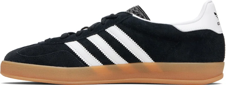 adidas Originals Black Gazelle Indoor Sneakers - Image 3