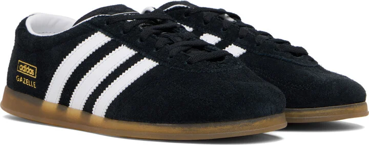 adidas Originals Black Gazelle Lo Pro Sneakers - Image 4