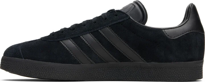 adidas Originals Black Gazelle Sneakers - Image 3