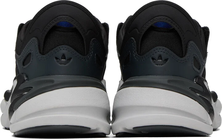 adidas Originals Black & Gray Ozmorph Sneakers - Image 2