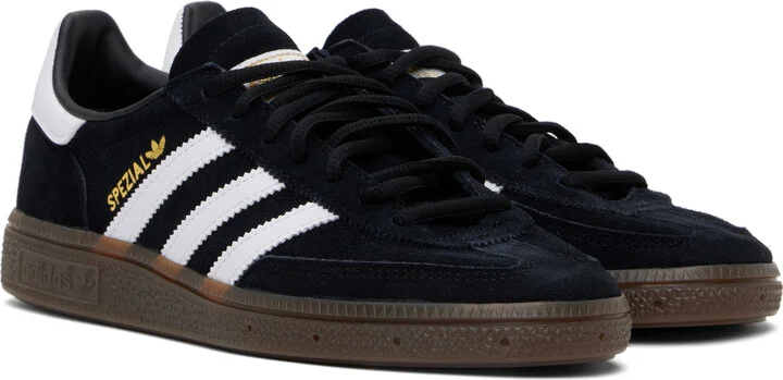 adidas Originals Black Handball Spezial Sneakers - Image 4