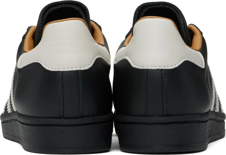 adidas Originals Black JJJJound Edition Superstar Sneakers - Image 2