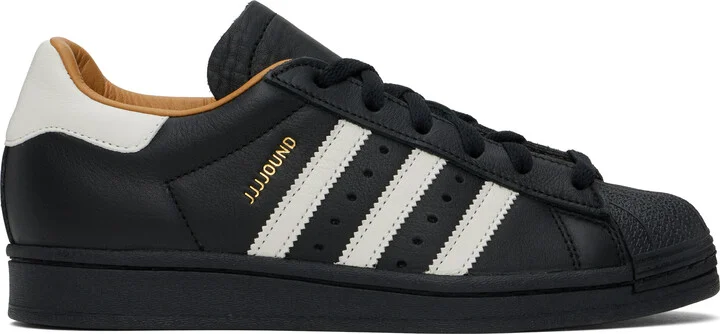 adidas Originals Black JJJJound Edition Superstar Sneakers