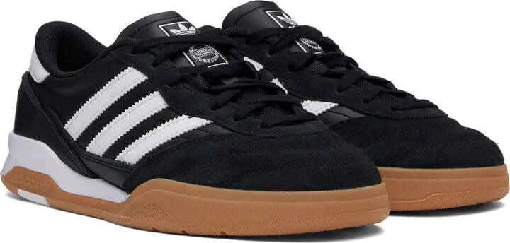 adidas Originals Black Low-Top Predator Mundial Sneakers - Image 4