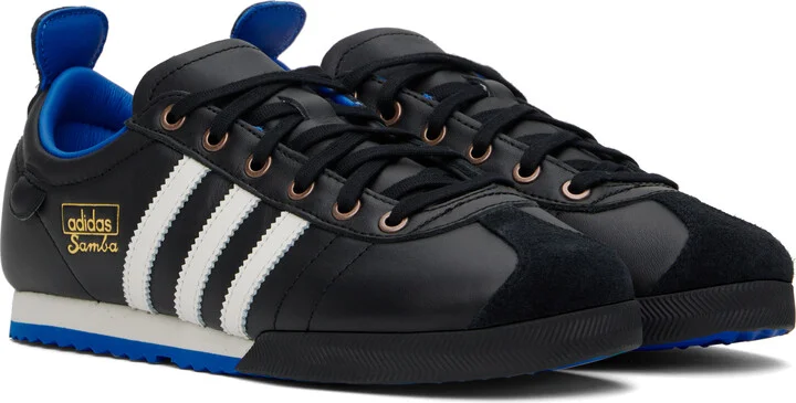 adidas Originals Black Samba 62 Sneakers - Image 4