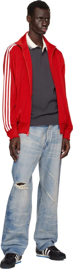 adidas Originals Black Samba 62 Sneakers - Image 5