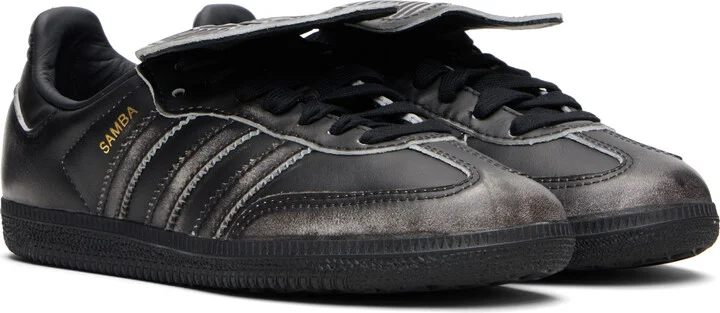 adidas Originals Black Samba LT Sneakers - Image 4