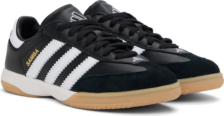 adidas Originals Black Samba MN Sneakers - Image 4