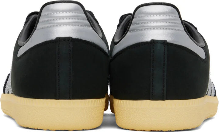 adidas Originals Black Samba OG Sneakers - Image 2