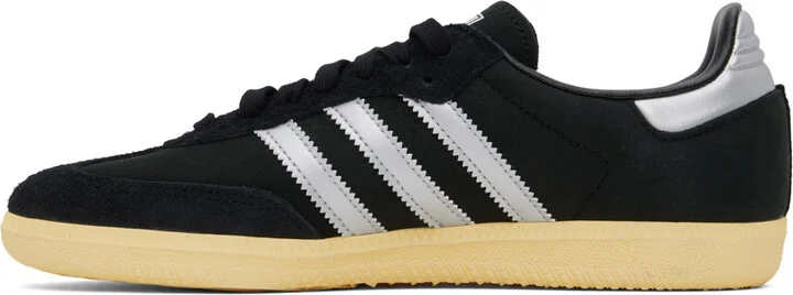 adidas Originals Black Samba OG Sneakers - Image 3