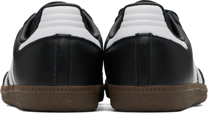 adidas Originals Black Samba OG Sneakers - Image 2