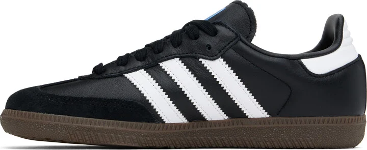 adidas Originals Black Samba OG Sneakers - Image 3