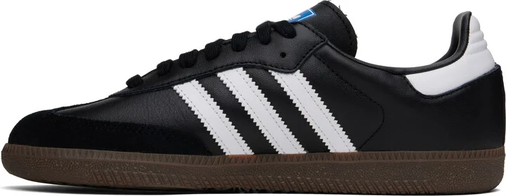 adidas Originals Black Samba OG Sneakers - Image 3