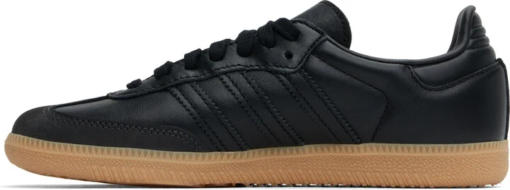 adidas Originals Black Samba OG Sneakers - Image 3