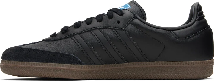 adidas Originals Black Samba OG Sneakers - Image 3