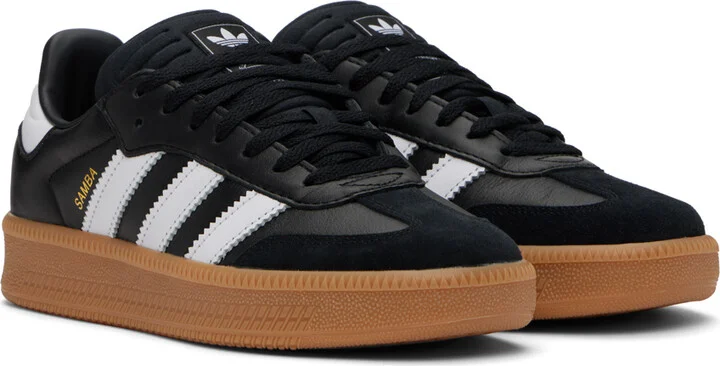 adidas Originals Black Samba XLG Sneakers - Image 4
