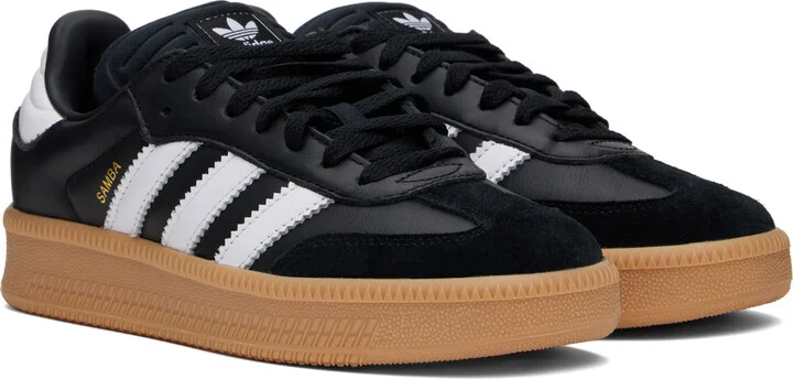 adidas Originals Black Samba XLG Sneakers - Image 4