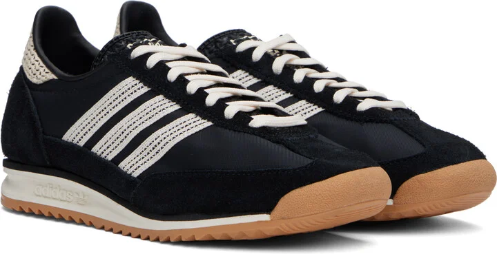 adidas Originals Black SL 72 OG Sneakers - Image 4