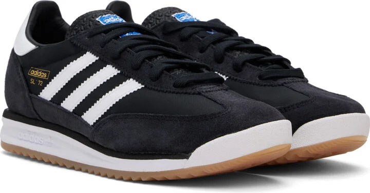 adidas Originals Black SL 72 RS Sneakers - Image 4
