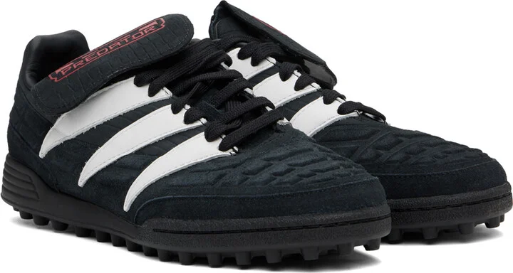 adidas Originals Black Suede Predator 94 Sneakers - Image 4