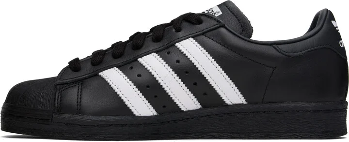 adidas Originals Black Superstar 82 Sneakers - Image 3