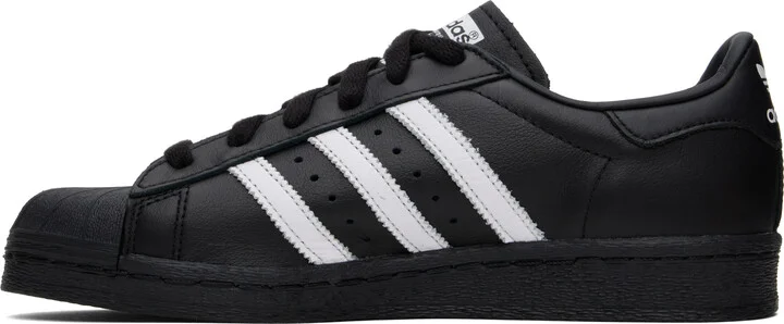 adidas Originals Black Superstar 82 Sneakers - Image 3
