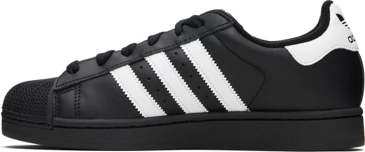 adidas Originals Black Superstar II Sneakers - Image 3