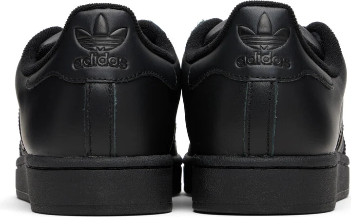 adidas Originals Black Superstar II Sneakers - Image 2