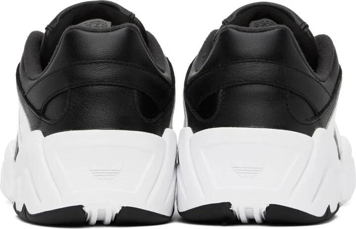adidas Originals Black & White Predator XLG Sneakers - Image 2