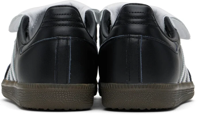 adidas Originals Black & White Samba LT Sneakers - Image 2