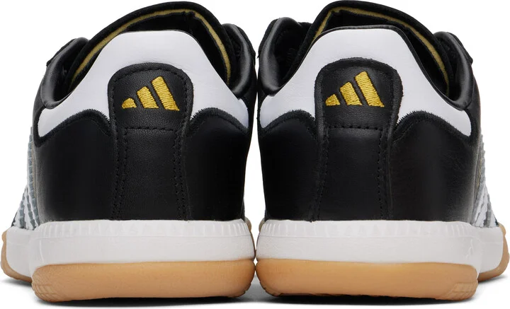 adidas Originals Black & White Samba MN Sneakers - Image 2
